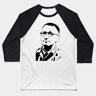 Berthold Brecht Baseball T-Shirt